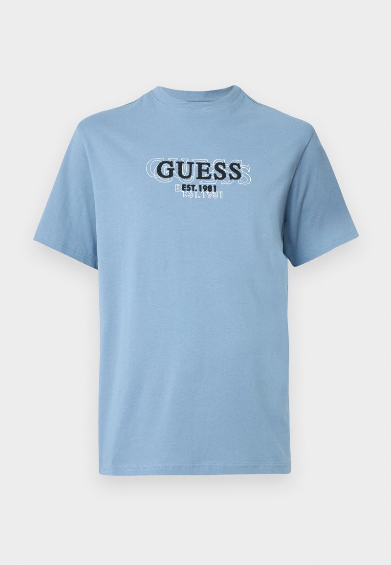 Guess T-shirt print lichtblauw