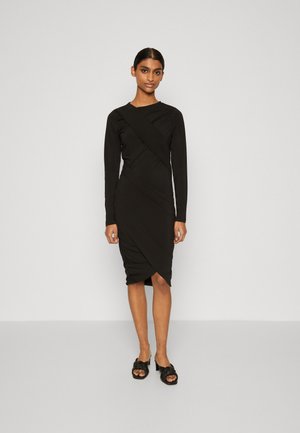 Selected SLFDEMI DRESS - Φόρεμα από ζέρσεϊ - black