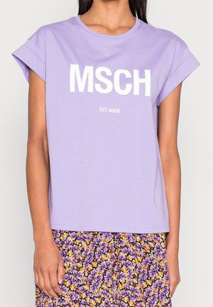 T-shirt print - white