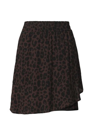 Street One, SKORT MIT VOLANTS UND PRINT - Minijupe - molten earth