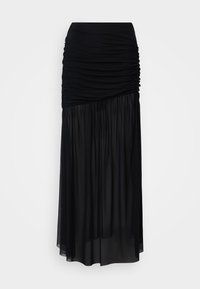 MESSI LONG SKIRT - Maxi skirt - black