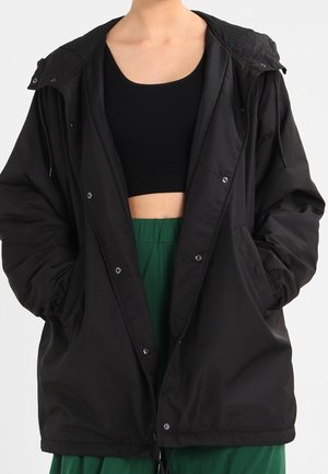 Halflange jas - black