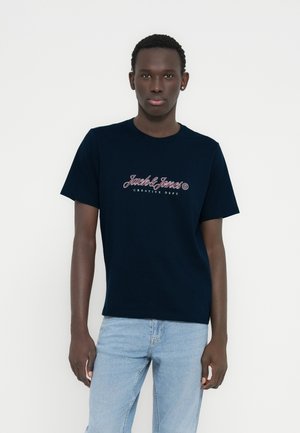 JORMONTAUK TYPE FRONT TEE - Μπλουζάκι με στάμπα - sky captain