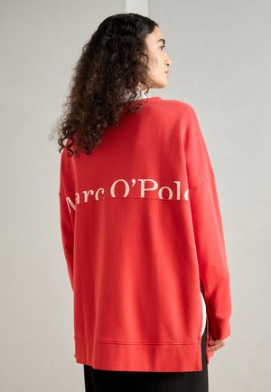 ROUND NECK - Sweatshirt - poppy red