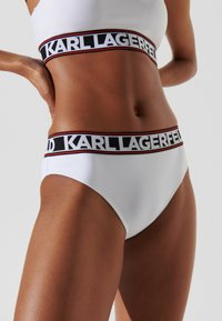 KARL LAGERFELD Bikini apakšdaļas - white