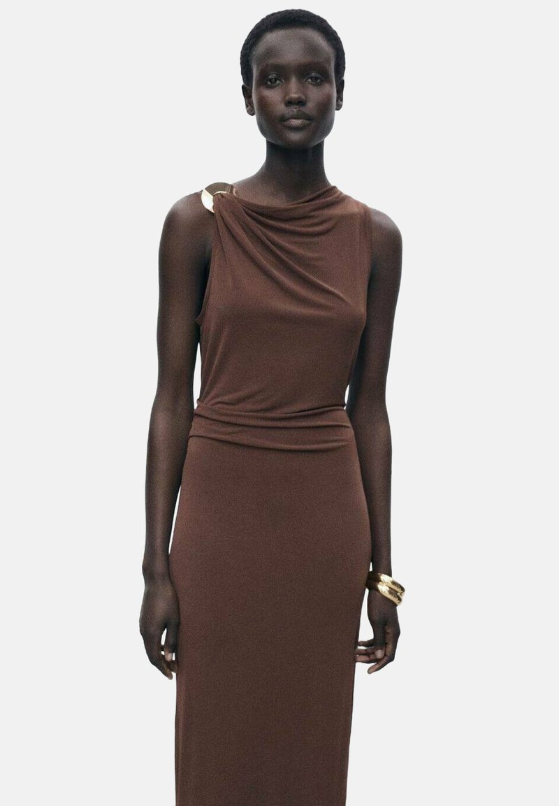 Mango Day dress - brown - Zalando.ie
