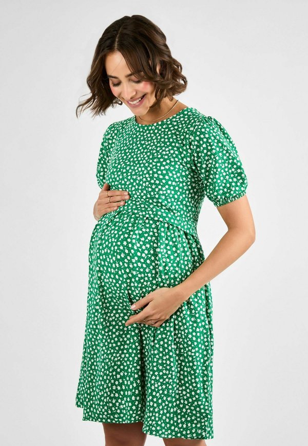 MATERNITY FIT - DOUBLE LAYER NURSING  - Jerseykleid