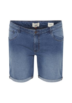 Blend BHBJOEL REGULAR FIT - Denim shorts - light blue denim
