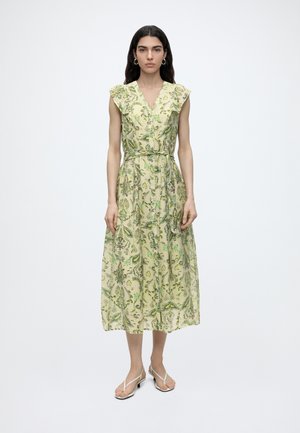 Bruuns Bazaar DUSCLEBBFRANSISCA DRESS - Φόρεμα πουκάμισο - multi green