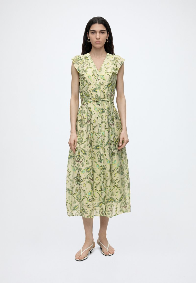 Bruuns Bazaar DUSCLEBBFRANSISCA DRESS - Φόρεμα πουκάμισο - multi green