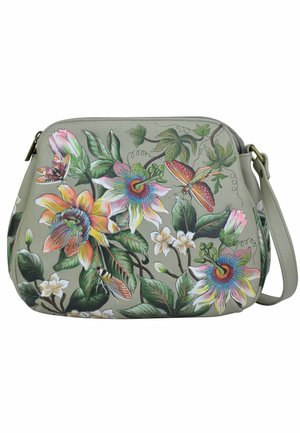 HANDPAINTED - Schoudertas - floral passion