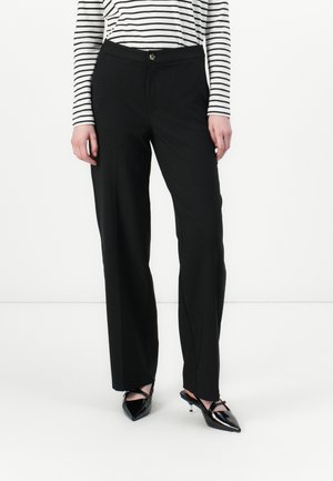 ONLLANDO WIDE PANT - Trousers - black