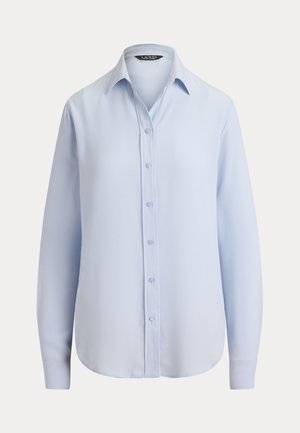 Lauren Ralph Lauren, CLASSIC FIT GEORGETTE SHIRT - Πουκαμίσα με κουμπιά - icy blue