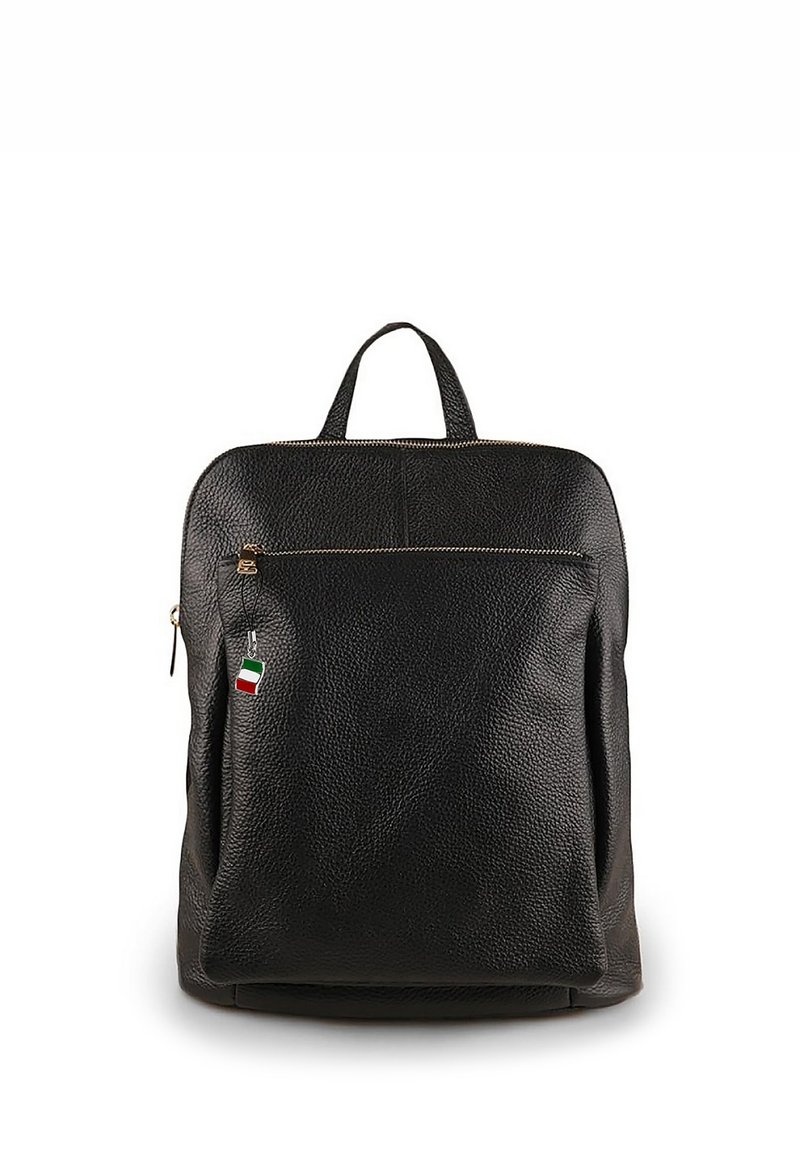 DrachenLeder Rugzak - schwarz