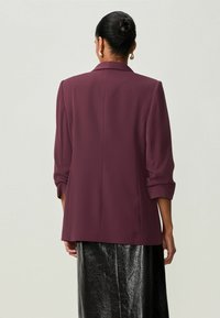 Next RUCHED SLEEVE - Krátký kabát - burgundy