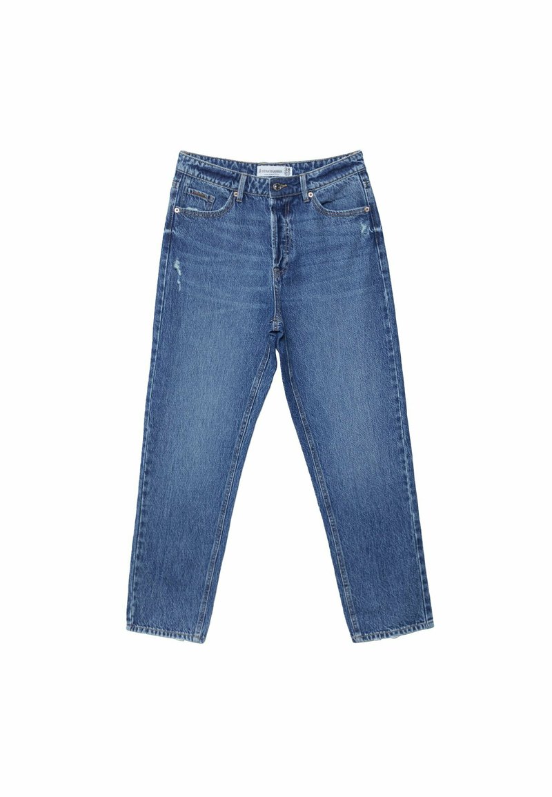 Stradivarius Relaxed fit jeans blauw