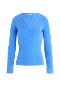 Morgan LONG-SLEEVED WITH FLUFFY - Trui - bleu