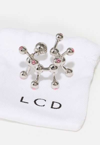 Lorette Colé Duprat CHROMO EARRING UNISEX - Pendientes - silver-coloured