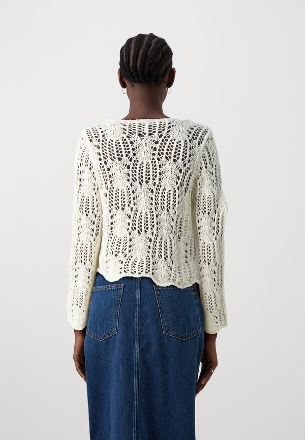 ONLLIZZY MID CARDIGAN - Cardigan - pumice stone4