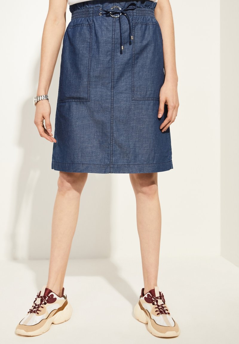 Damen Jeansröcke | comma casual identity Jeansrock blue/rinsed denim - QH38166 Damen Jeansröcke | comma casual identity Jeansrock blue/rinsed denim - QH38166