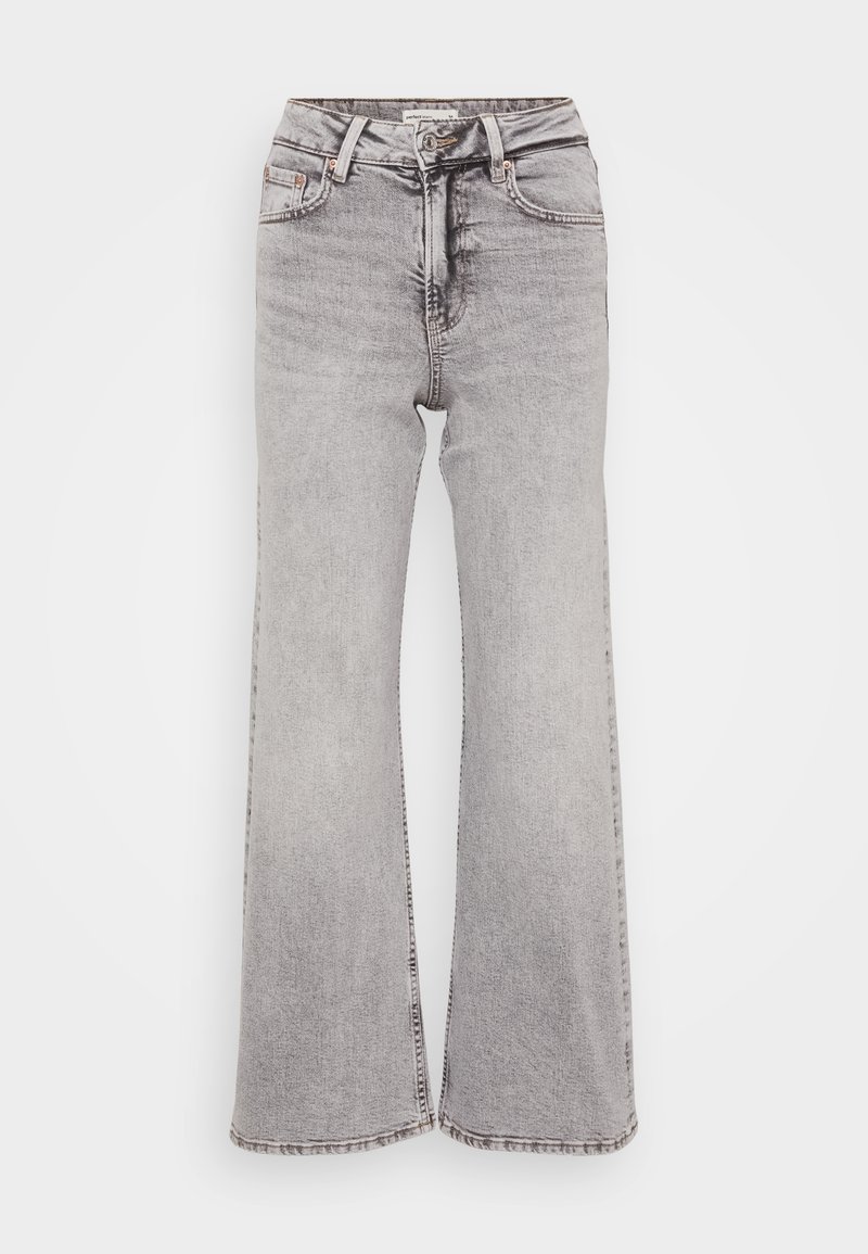 Gina Tricot Petite Wide leg grijs