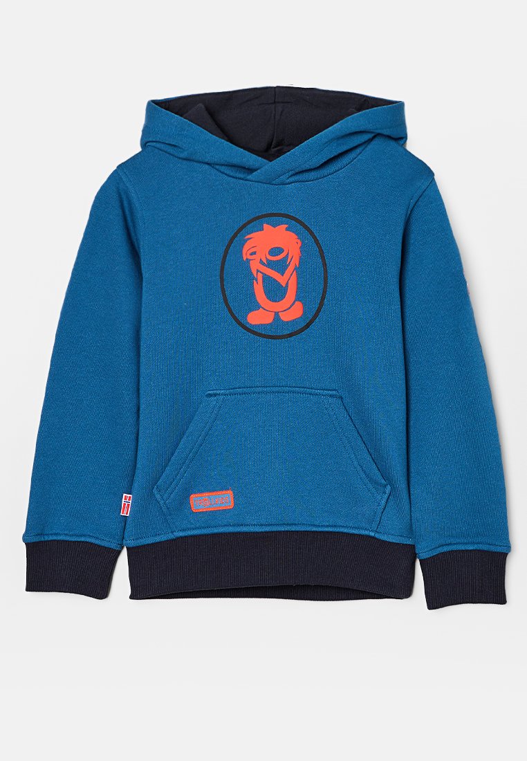 Trollkids Hoodie blauw