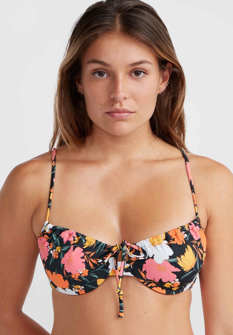 O'Neill - AVALON - Top de bikini - black bluemchen, Ampliar