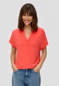 s.Oliver - T-Shirt basic - orange Thumbnail-Bild 1