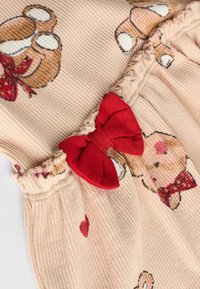 Next FRILL REGULAR FIT SET  - Langarmshirt - beige red check bear