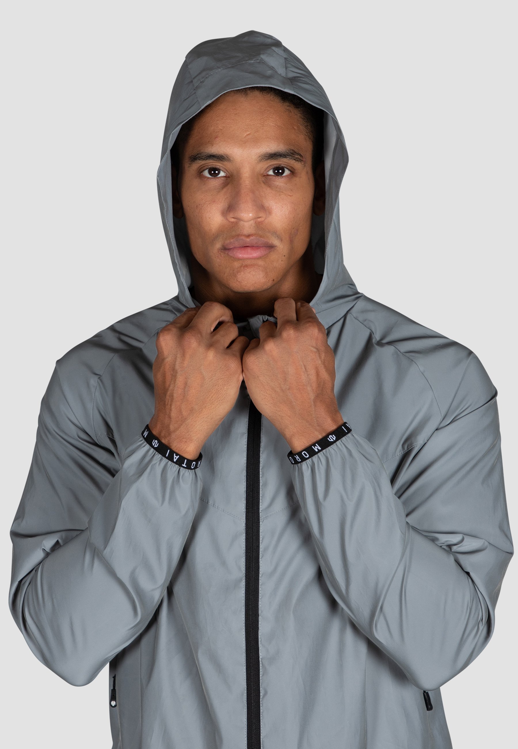 MOROTAI Windbreaker - silver/silver 