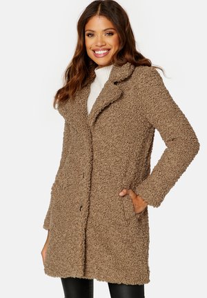 TEDDY COAT - Zimní kabát - light brown