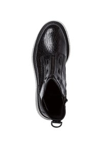 Tamaris Cowboy/biker ankle boot - black struct.
