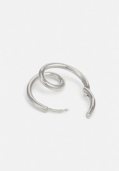 Avgvst CORD HOOPS - Boucles d'oreilles - silver-coloured