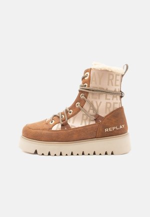 MELROSE CITY ALL - Stivaletti stringati - brown