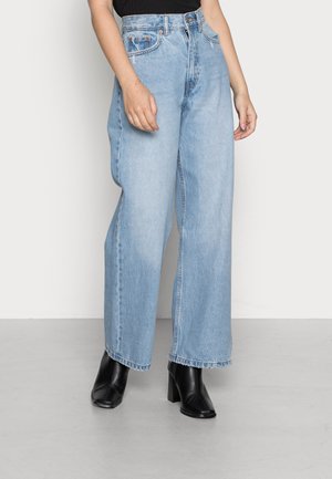 Relaxed fit -farkut - light-blue denim