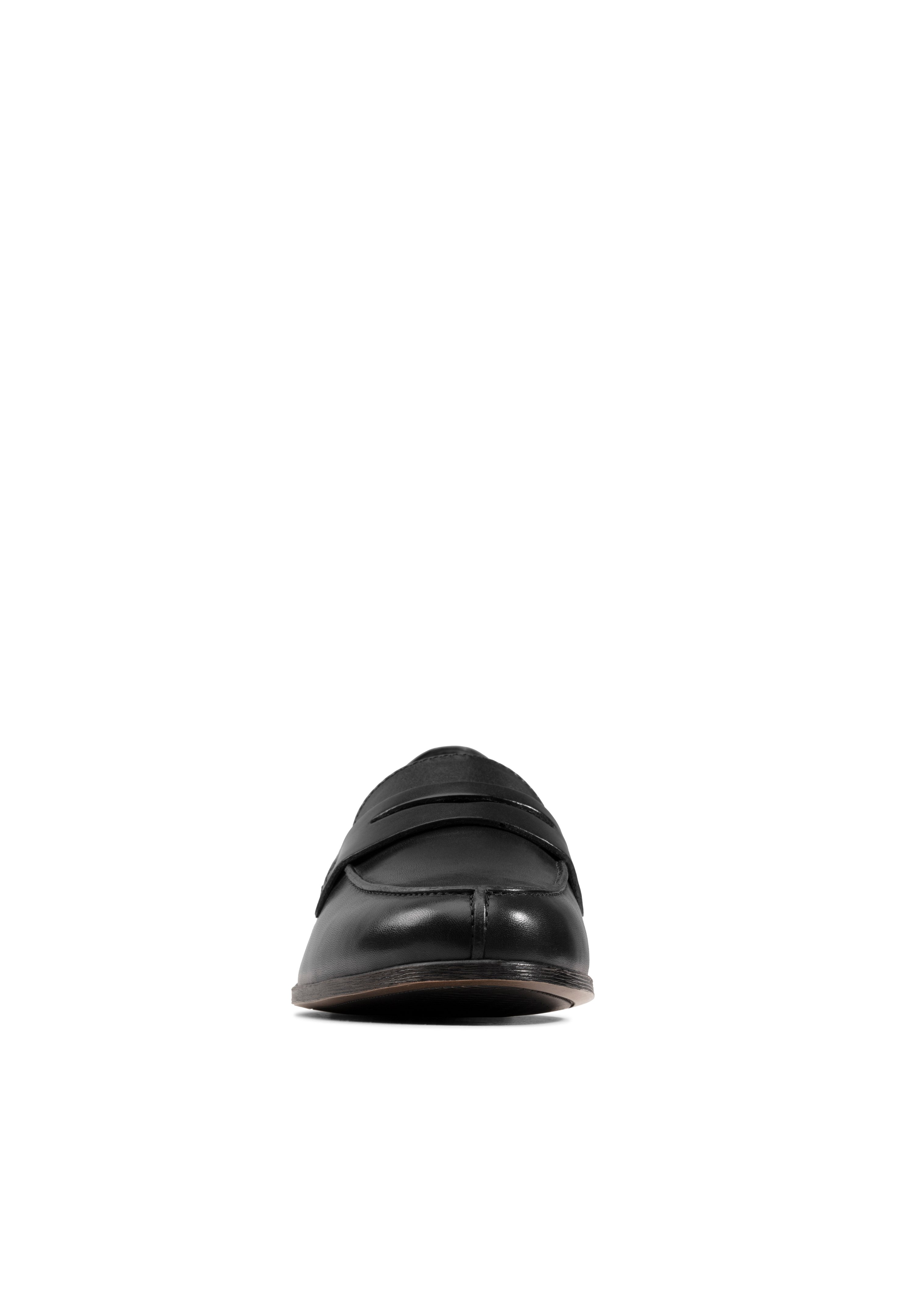 Clarks Scarpe senza lacci - black leather/nero - Zalando.it