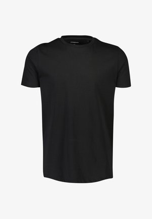 Lindbergh, STRETCH CREW NECK - T-shirt basic - black