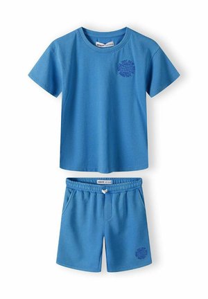 SHORT SLEEVE SET - Pantalon de survêtement - blue