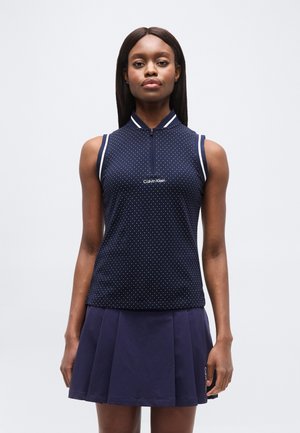 CAMILLA PRINTED - Top - navy