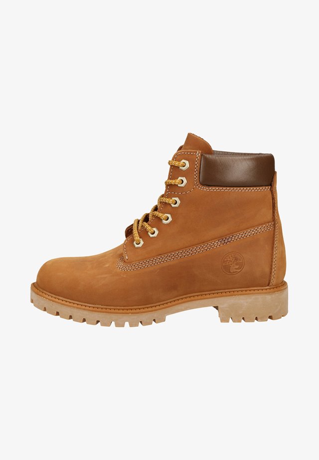 Bottines à lacets - cinnamon