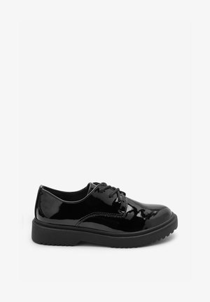 Sporty snøresko - black (m12584)