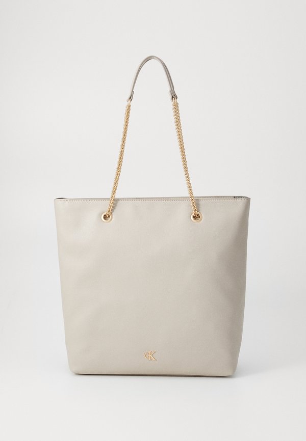 MINIMAL MONOGRAM CHAIN TOTE - Tote bag - chateau