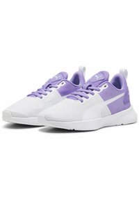 Puma FLYER RUNNER JR UNISEX - Scarpe da corsa su strada - lavender alert white silver mist