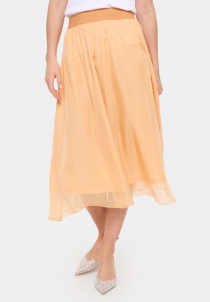 CORALSZ - A-lijn rok - apricot nectar