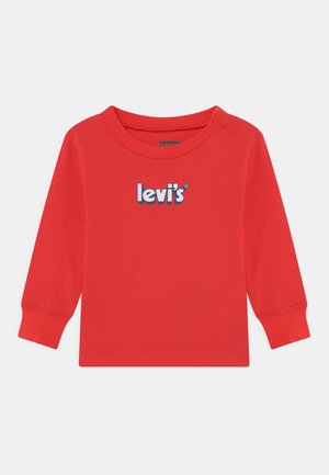 LONG SLEEVE COZY TEE - Maglietta a manica lunga - tomato