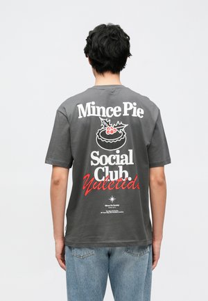 ONSCIFF XMAS TEE - T-shirt imprimé - grey