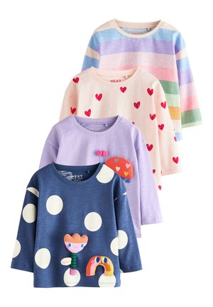 Next REGULAR FIT - LONG SLEEVE 4 PACK  - Langarmshirt - rainbow