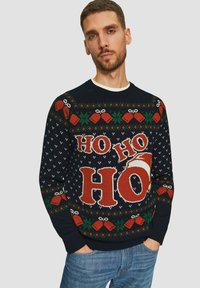 s.Oliver CHRISTMAS - Trui - navy