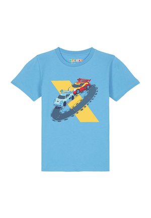 RACING CAR - T-shirt imprimé - aqua blue