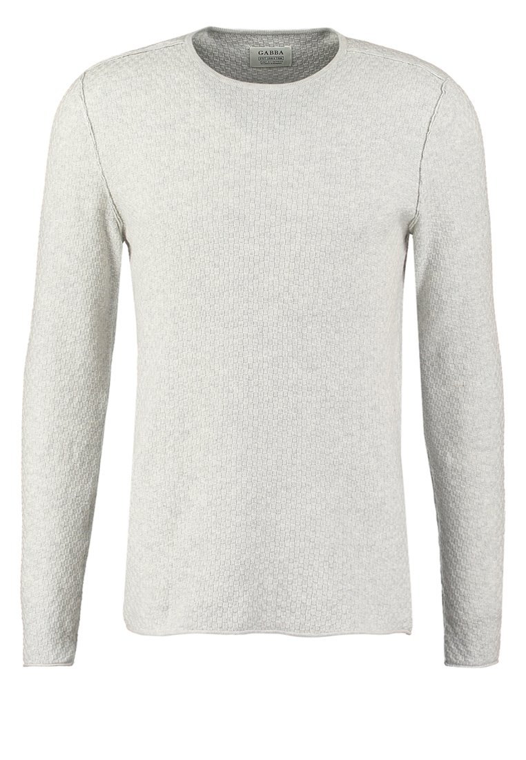 Gabba ROBIN Trui grey Zalando.nl Gabba Trui blackZwart Zalando.nl